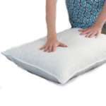 Extra Firm Goose Feather Pillows 2100 grams with Free Pillow Protector