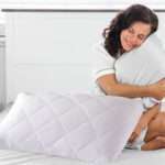 Hotel Pillow Protector. Cooling, Padded, Zipper. Sleep safely
